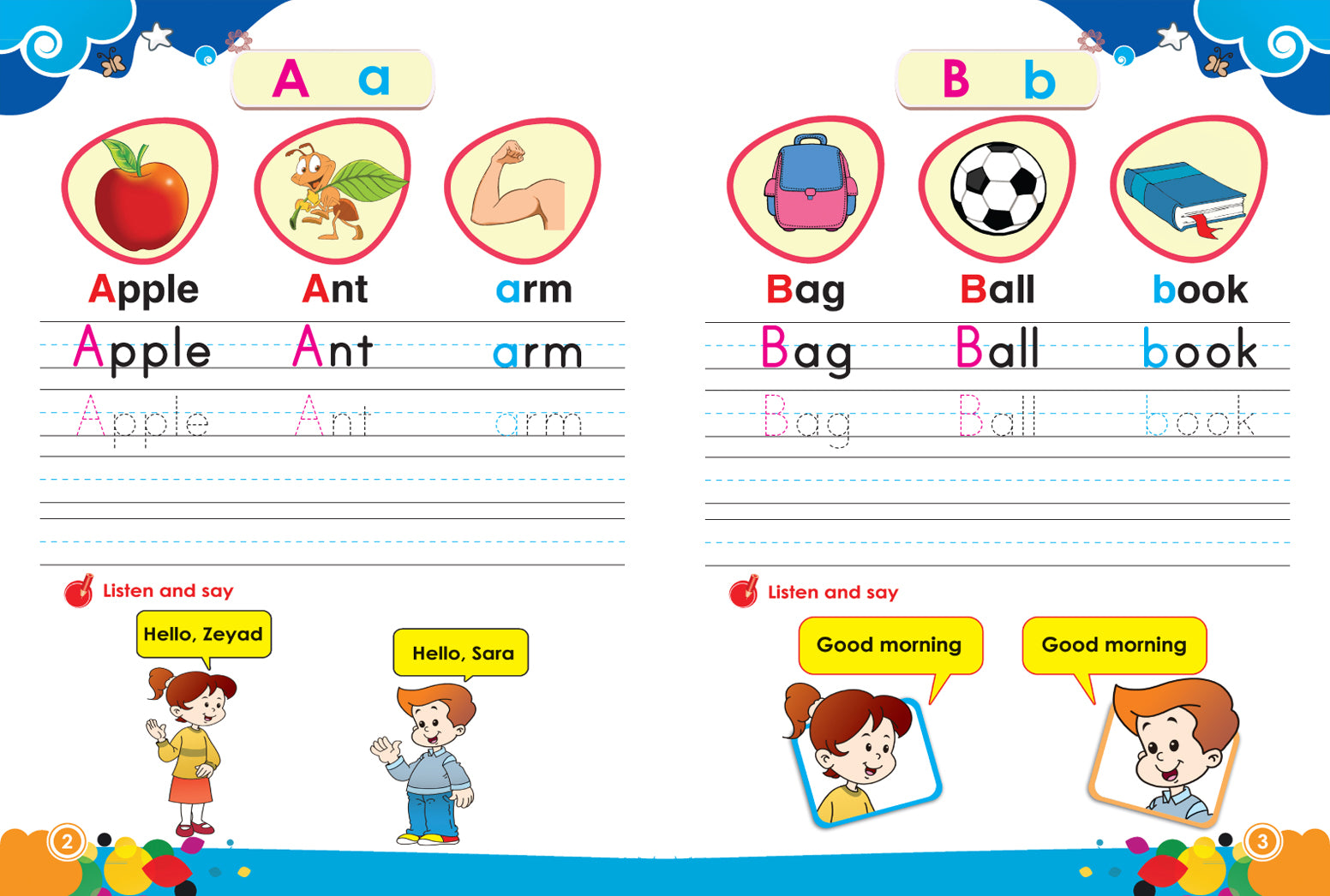 First Steps alphabets and words Student book (level 2)