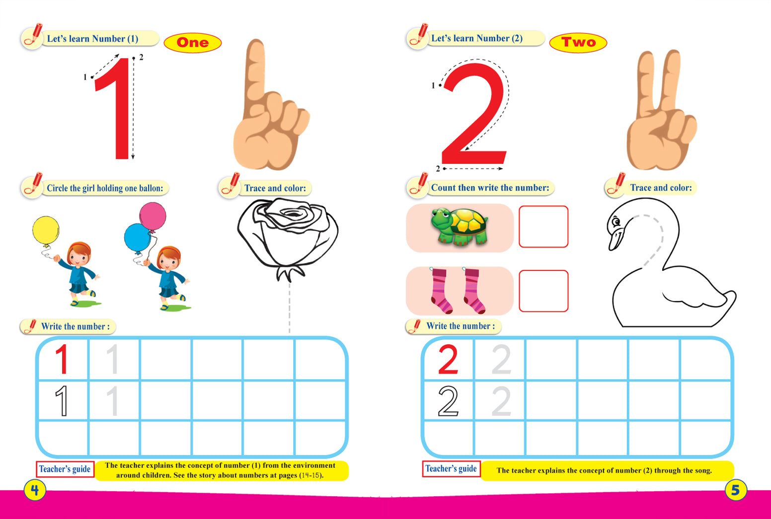 First Steps With Numbers (Level 1)